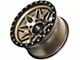 Hardrock Offroad H105 Matte Bronze 6-Lug Wheel; 17x9; 1mm Offset (23-25 Canyon)