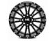 Hardrock Offroad Spine Xposed Gloss Black Milled 6-Lug Wheel; 20x9; 0mm Offset (21-24 F-150)