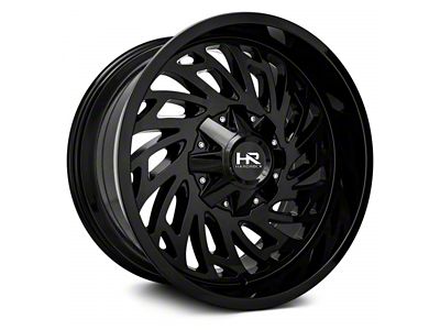 Hardrock Offroad Attack Gloss Black 8-Lug Wheel; 20x12; -51mm Offset (11-16 F-250 Super Duty)