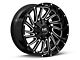 20x10 Hardrock Offroad Overdrive & 33in AMP All-Terrain Terrain Pro A/T Tire Package (09-18 RAM 1500)