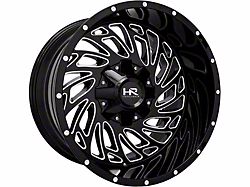 Hardrock Offroad Attack Gloss Black Milled 5-Lug Wheel; 20x10; -19mm Offset (09-18 RAM 1500)