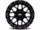 Hardrock Offroad Gunner Gloss Black Milled 5-Lug Wheel; 20x10; -19mm Offset (09-18 RAM 1500)