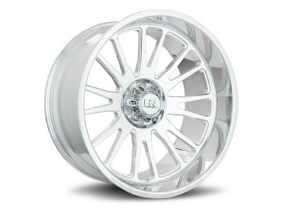 Hardrock Offroad H908 Polished 6-Lug Wheel; 24x12; -51mm Offset (19-24 RAM 1500)