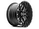 Hardrock Offroad Affliction Gloss Black Milled 8-Lug Wheel; 22x12; -44mm Offset (19-24 RAM 2500)
