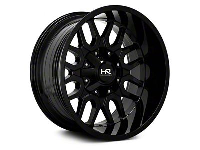 Hardrock Offroad Commander Gloss Black 8-Lug Wheel; 20x12; -51mm Offset (19-24 RAM 3500 SRW)