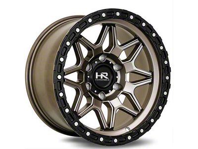 Hardrock Offroad H105 Matte Bronze 6-Lug Wheel; 17x9; 1mm Offset (19-23 Ranger)