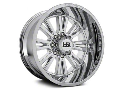 Hardrock Offroad Spine Xposed Chrome 6-Lug Wheel; 24x12; -44mm Offset (19-23 Ranger)