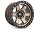 Hardrock Offroad H104 Matte Bronze 6-Lug Wheel; 17x9; -12mm Offset (14-18 Sierra 1500)