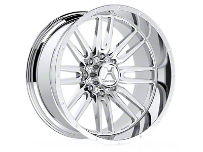 Hartes Metal Whipsaw Polished 8-Lug Wheel; 22x12; -44mm Offset (01-06 Sierra 3500 HD SRW)