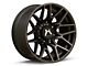 Hartes Metal Crossbow Gloss Black Machined with Satin Dark Tint 8-Lug Wheel; 20x9; 0mm Offset (03-09 RAM 2500)