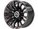 Hartes Metal Maverick Gloss Black Milled with Red Tint 8-Lug Wheel; 20x10; -12mm Offset (03-09 RAM 2500)