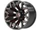 Hartes Metal Hawkish Gloss Black Milled with Red Tint 8-Lug Wheel; 20x10; -18mm Offset (03-09 RAM 3500 SRW)