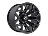 Hartes Metal Hawkish Gloss Black Milled 6-Lug Wheel; 20x9; 0mm Offset (04-08 F-150)