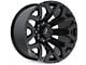 Hartes Metal Hawkish Gloss Black Milled with Satin Dark Tint 6-Lug Wheel; 20x10; -18mm Offset (04-08 F-150)