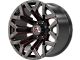 Hartes Metal Hawkish Gloss Black Milled with Red Tint 6-Lug Wheel; 20x9; 15mm Offset (07-13 Sierra 1500)