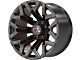 Hartes Metal Hawkish Gloss Black Milled with Red Tint 6-Lug Wheel; 22x12; -44mm Offset (07-13 Silverado 1500)