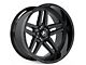 Hartes Metal Savage Gloss Black 6-Lug Wheel; 22x12; -44mm Offset (07-13 Silverado 1500)