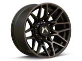 Hartes Metal Crossbow Gloss Black Machined with Satin Dark Tint 6-Lug Wheel; 20x10; -18mm Offset (07-14 Tahoe)