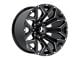 Hartes Metal Hawkish Gloss Black Milled 6-Lug Wheel; 20x10; -18mm Offset (07-14 Tahoe)