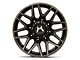 Hartes Metal Crossbow Gloss Black Machined with Satin Dark Tint 6-Lug Wheel; 20x9; 0mm Offset (07-14 Yukon)