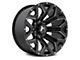 Hartes Metal Hawkish Gloss Black Milled 5-Lug 5-Lug Wheel; 20x10; -18mm Offset (09-18 RAM 1500)