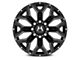 Hartes Metal Hawkish Gloss Black Milled 5-Lug 5-Lug Wheel; 20x10; -18mm Offset (09-18 RAM 1500)