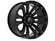 Hartes Metal Rhino Matte Black 5-Lug Wheel; 22x10; -18mm Offset (09-18 RAM 1500)