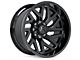 Hartes Metal Stealth Gloss Black Milled with Satin Dark Tint 5-Lug Wheel; 20x10; -18mm Offset (09-18 RAM 1500)