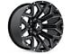 Hartes Metal Hawkish Gloss Black Milled 8-Lug Wheel; 20x9; 0mm Offset (11-16 F-250 Super Duty)