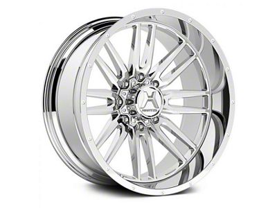 Hartes Metal Whipsaw Polished 8-Lug Wheel; 24x12; -44mm Offset (11-16 F-350 Super Duty SRW)