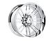 Hartes Metal Whipsaw Polished 6-Lug Wheel; 20x10; -18mm Offset (14-18 Sierra 1500)