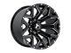 Hartes Metal Hawkish Gloss Black Milled 6-Lug Wheel; 20x9; 0mm Offset (15-20 F-150)