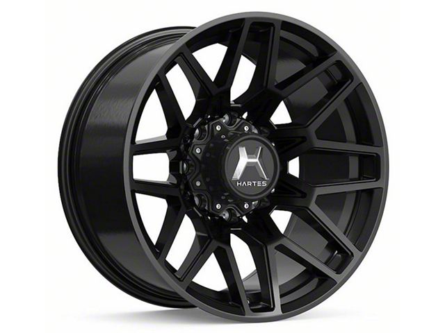 Hartes Metal Crossbow Satin Black 8-Lug Wheel; 22x12; -44mm Offset (17-22 F-350 Super Duty SRW)