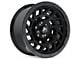 Hartes Metal Monster Matte Black with Gloss Black Bolts 6-Lug Wheel; 18x9; 15mm Offset (24-25 Ranger)