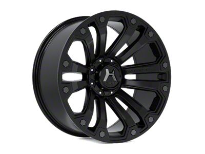 Hartes Metal Rhino Matte Black 5-Lug Wheel; 22x10; -18mm Offset (94-01 RAM 1500)