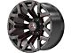 Hartes Metal Hawkish Gloss Black Milled with Red Tint 6-Lug Wheel; 22x12; -44mm Offset (23-24 Canyon)