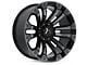 Hartes Metal Rhino Matte Black Machined with Satin Dark Tint 6-Lug Wheel; 20x10; -18mm Offset (23-25 Canyon)