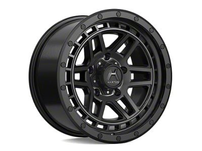 Hartes Metal Beast Matte Black 5-Lug Wheel; 18x9; 0mm Offset (05-11 Dakota)