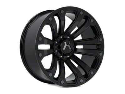 Hartes Metal Rhino Matte Black 5-Lug Wheel; 22x10; -18mm Offset (05-11 Dakota)