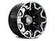 Hartes Metal Blaze Gloss Black Machined 5-Lug Wheel; 20x12; -44mm Offset (02-08 RAM 1500, Excluding Mega Cab)