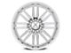 Hartes Metal Whipsaw Polished 5-Lug Wheel; 20x10; -18mm Offset (02-08 RAM 1500, Excluding Mega Cab)