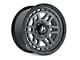 Hartes Metal Beast Anthracite with Black Simulated Beadlock 6-Lug Wheel; 18x9; 15mm Offset (19-23 Ranger)