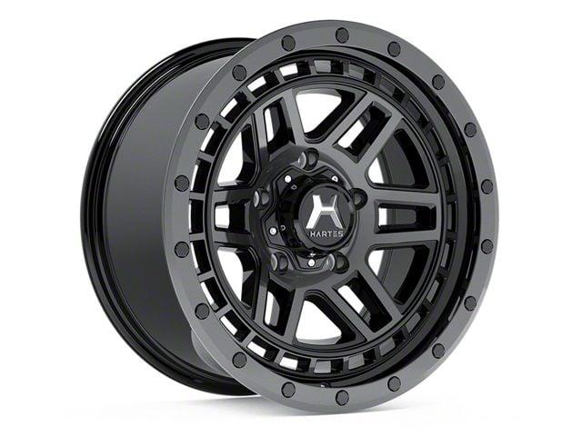 Hartes Metal Beast Matte Black 6-Lug Wheel; 18x9; 15mm Offset (21-24 Tahoe)