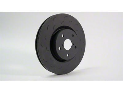 Hawk Performance Talon Slotted 8-Lug Brake Rotor and Ceramic Pad Kit; Front (Early 1999 4WD F-250 Super Duty)