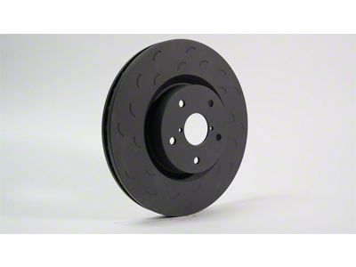 Hawk Performance Talon Slotted 8-Lug Brake Rotor and Ceramic Pad Kit; Front (99-01 2WD F-250 Super Duty)