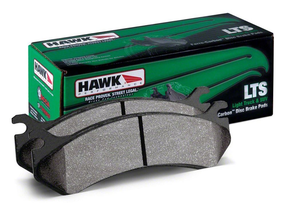 Hawk Performance RAM 1500 LTS Brake Pads; Rear Pair HB514Y.610 (02-10 ...