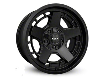 HD Off-Road Wheels Atlas Satin Black 6-Lug Wheel; 17x9; -12mm Offset (04-08 F-150)