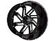 HD Off-Road Wheels SAW Gloss Black Milled 6-Lug Wheel; 20x9; 0mm Offset (04-08 F-150)