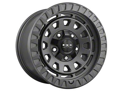 HD Off-Road Wheels Venture Satin Dark Gray 6-Lug Wheel; 17x9; 0mm Offset (07-13 Sierra 1500)