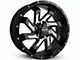 HD Off-Road Wheels SAW Gloss Black 8-Lug Wheel; 20x10; -25mm Offset (11-14 Sierra 2500 HD)